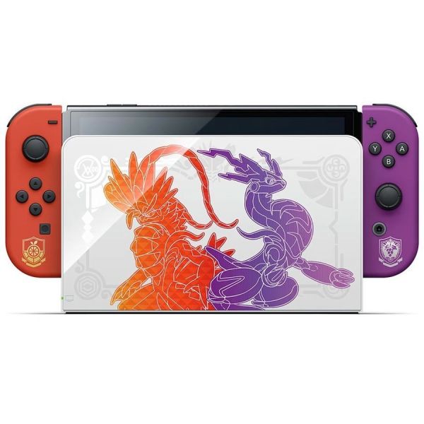 Игровая приставка Nintendo Pokemon Skarlet and Violet Edition красный/фиолетовый