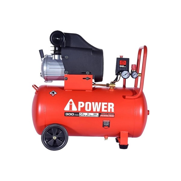 Компрессор A-iPower AC300/50D 1.5 кВт, 300 л/мин, 50 л