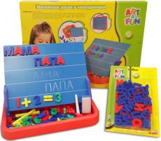 Развивающая игрушка Simba доска магнитная с набором букв и цифр